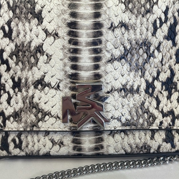 Michael Kors Snakeskin Pattern Crossbody/Clutch Bag—BEAUTIFUL!! New W/O Tags!! - Picture 7 of 16